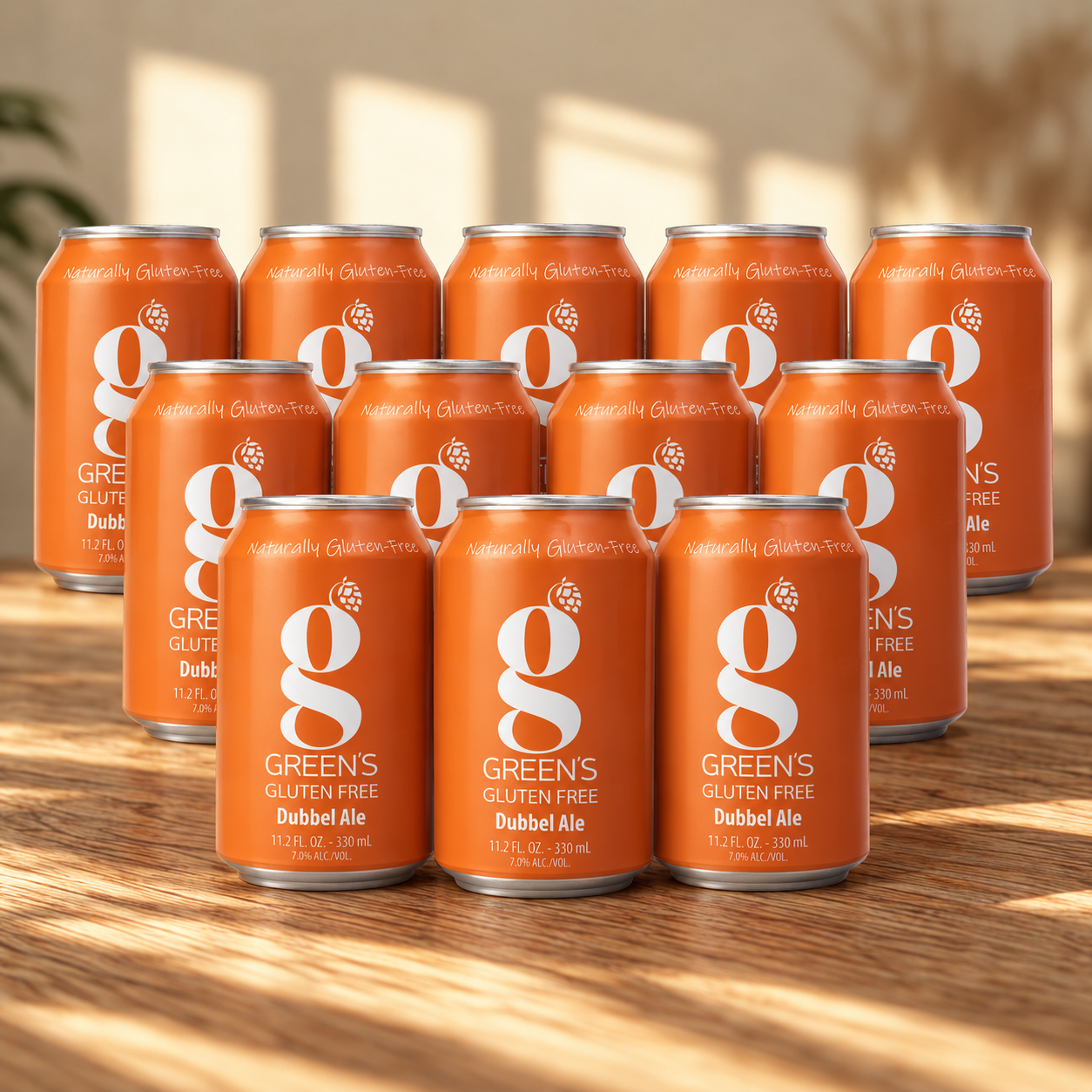 GREEN's Naturally Gluten Free Dubbel Ale 330ml Cans - 7.0% ABV