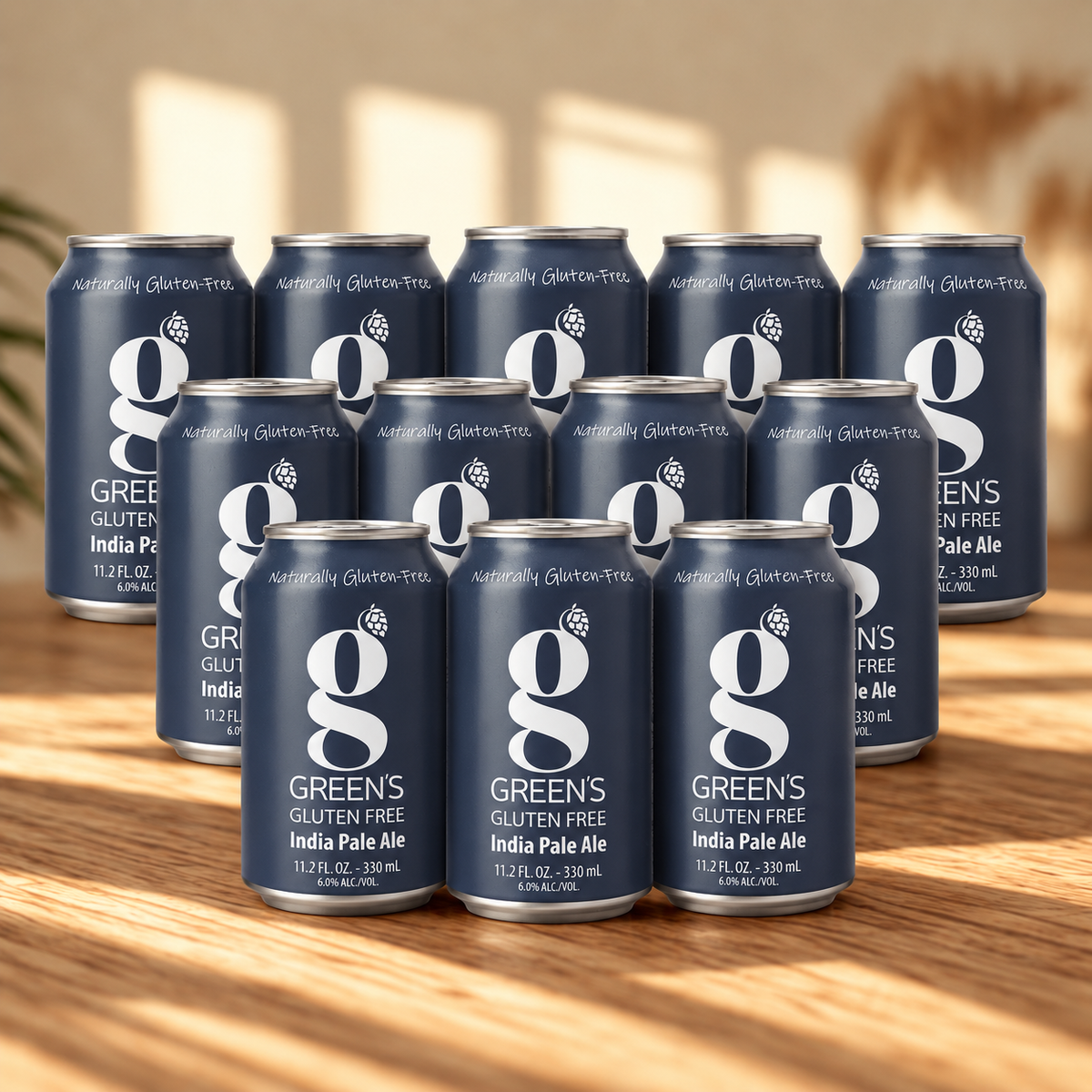 GREEN's Naturally Gluten Free IPA 330ml Cans - 6.0% ABV