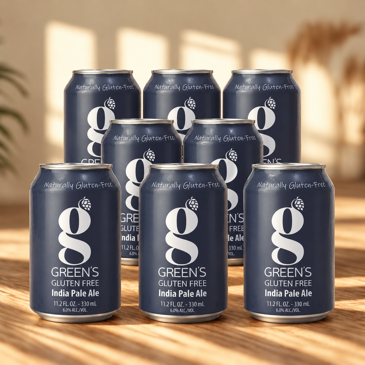 GREEN's Naturally Gluten Free IPA 330ml Cans - 6.0% ABV