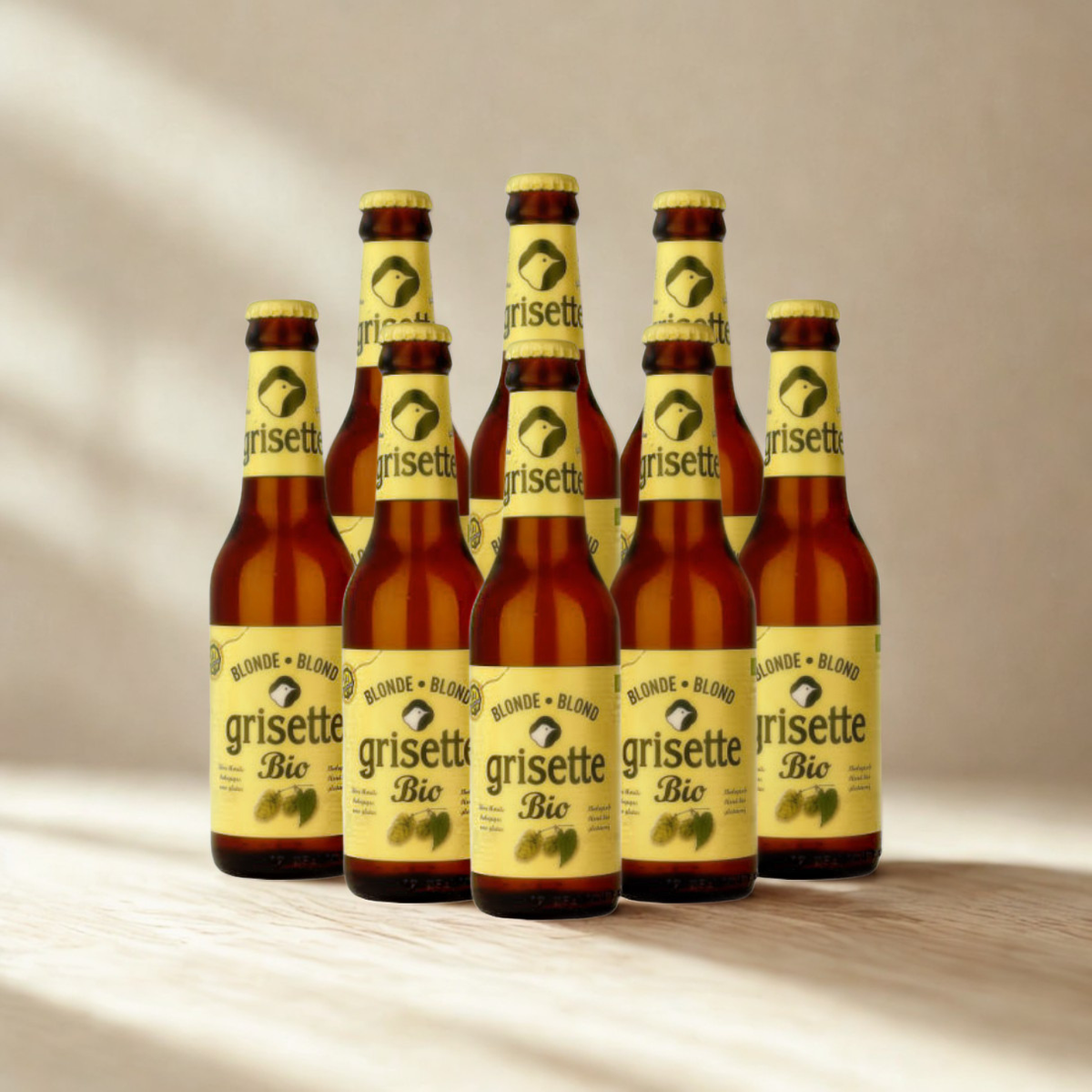 Grisette Blonde Gluten Free Belgian Blonde Ale 250ml Bottles – 5.5% ABV (8 Pack)