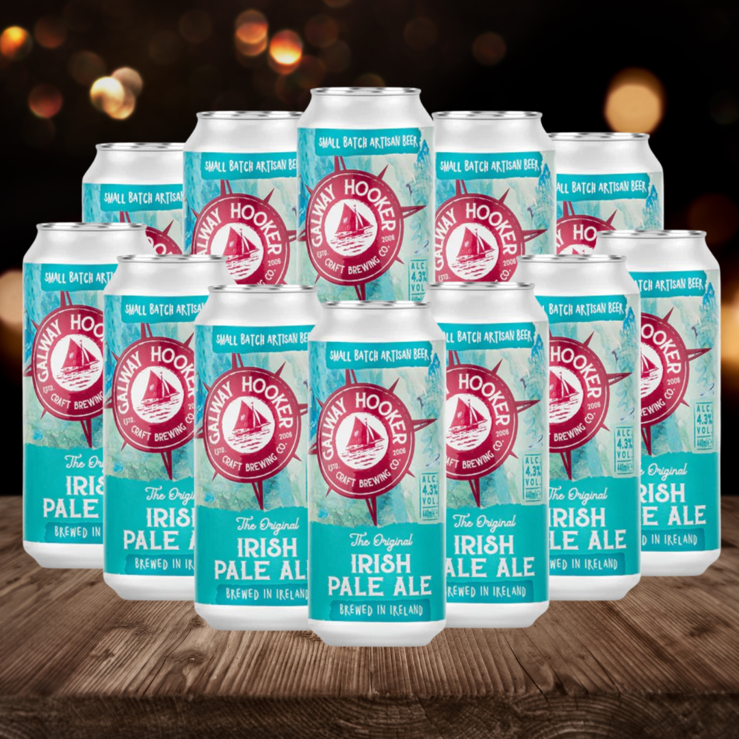 Galway Hooker Irish Pale Ale (12 Pack) - 4.3% ABV - BEERHUNTER
