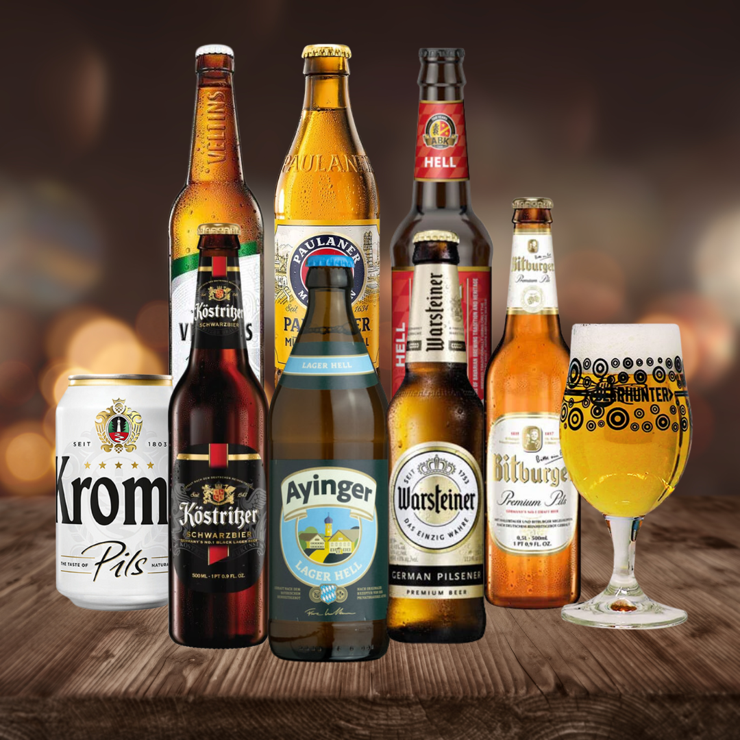 German Breweries Craft Beer 330ml Mixed Case Selection with Glass (8 Pack) - BEERHUNTER