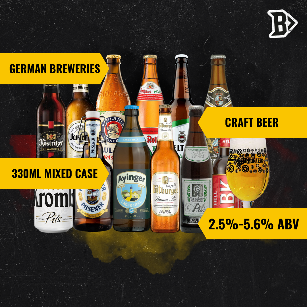 German Breweries Premium Craft Lager Mixed Case With Twelve Beers By Beerhunter