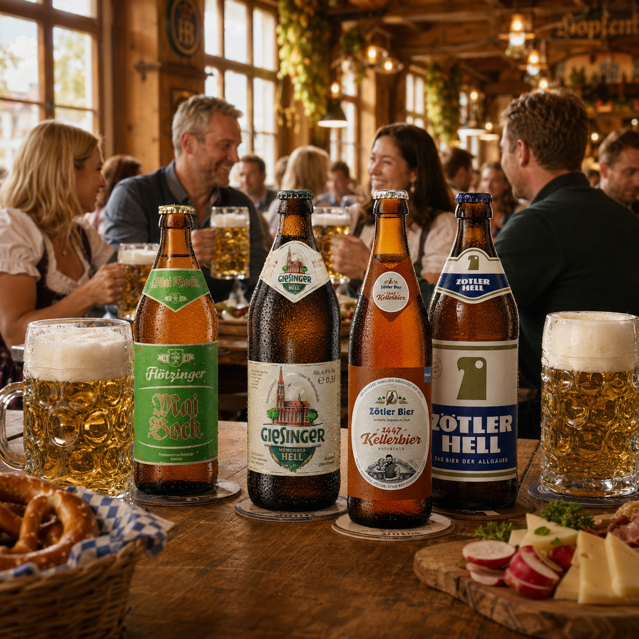 German Special Imports Beer Mixed Case 500ml Bottles (8 Pack) – Limited Edition Bavarian Craft Beer Selection