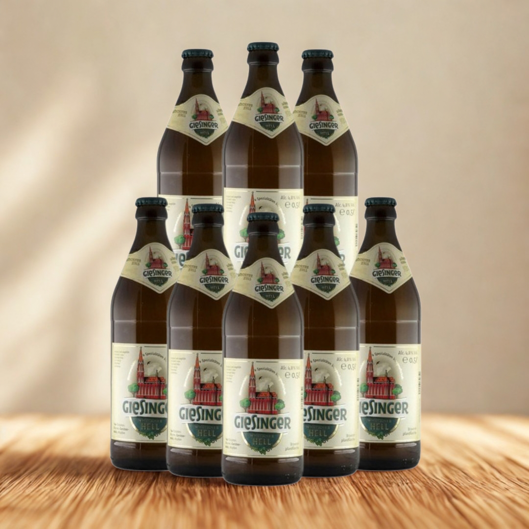 Giesinger German Münchner Hell 500ml Bottles - 4.8% ABV - BBD 28/08/26