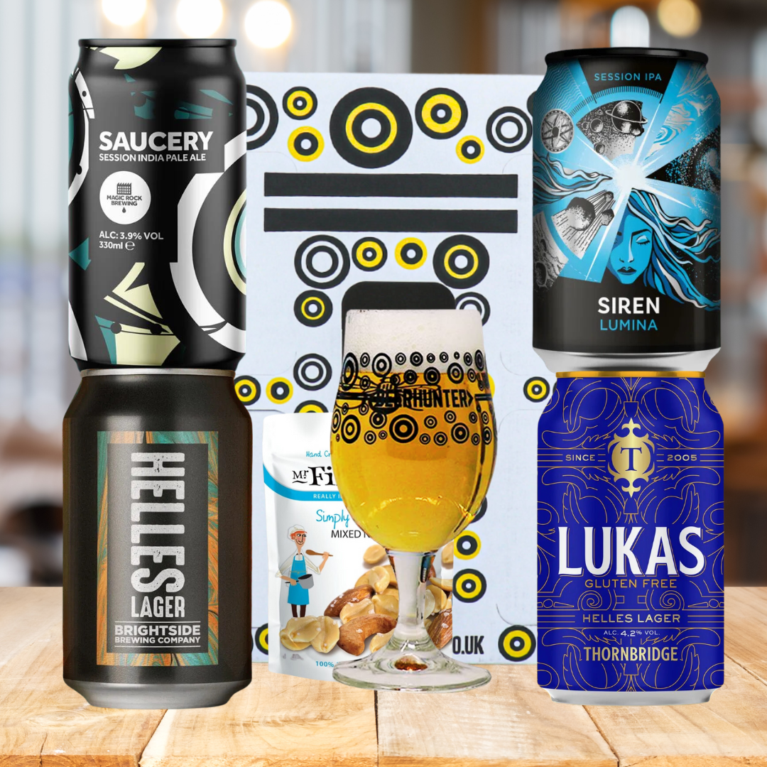 Gluten Free British Craft Beer Gift Set (4 x 330ml Cans)