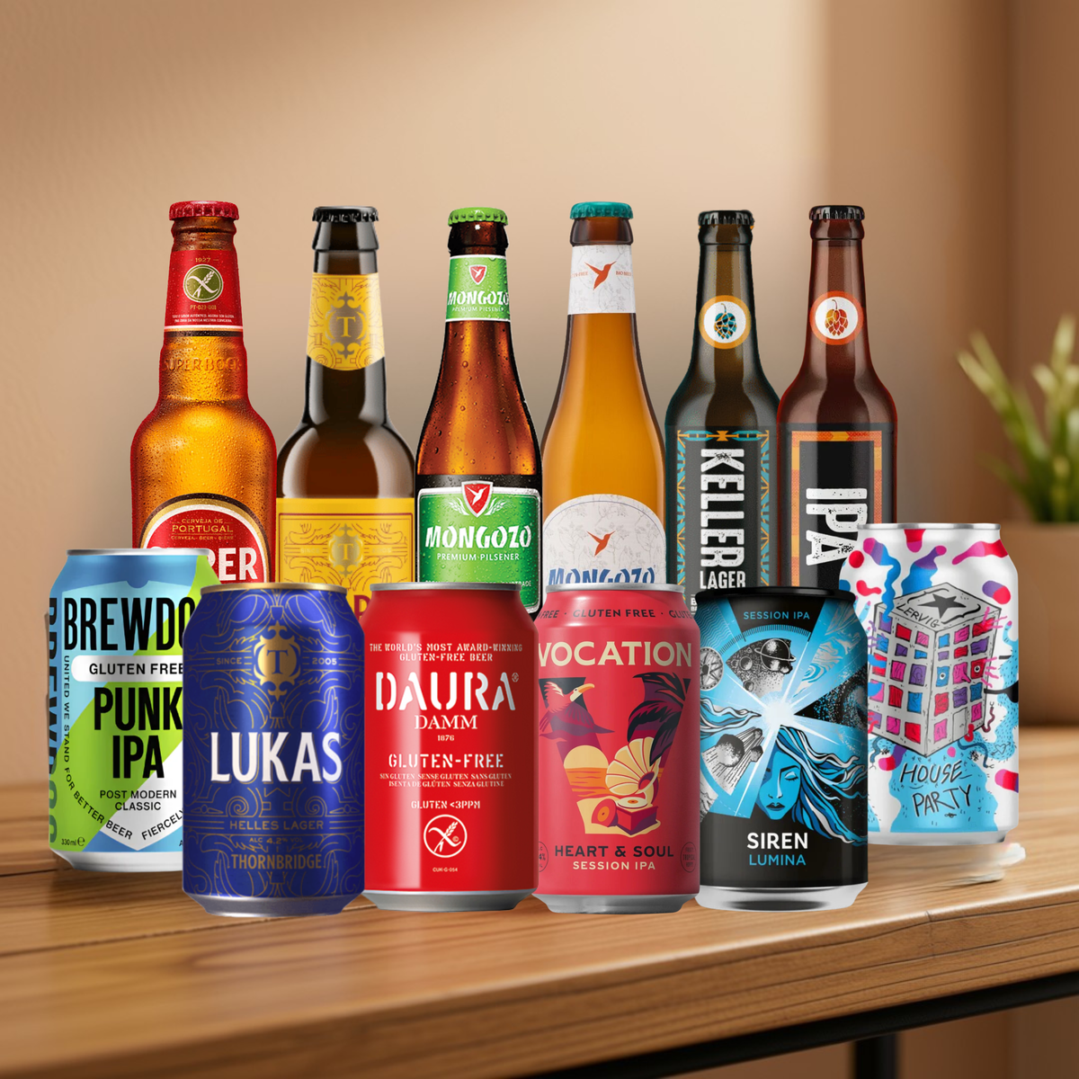 Gluten Free &amp; Vegan Craft Beer Mix Case