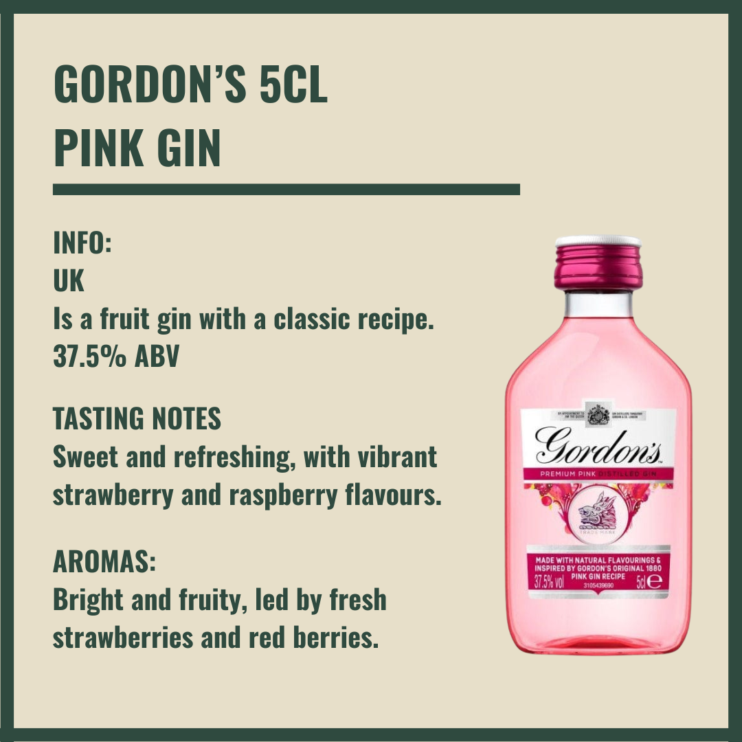 Premium Tiny Bar Gin Miniatures and Mixers Gift Box Set (4 x 5cl)