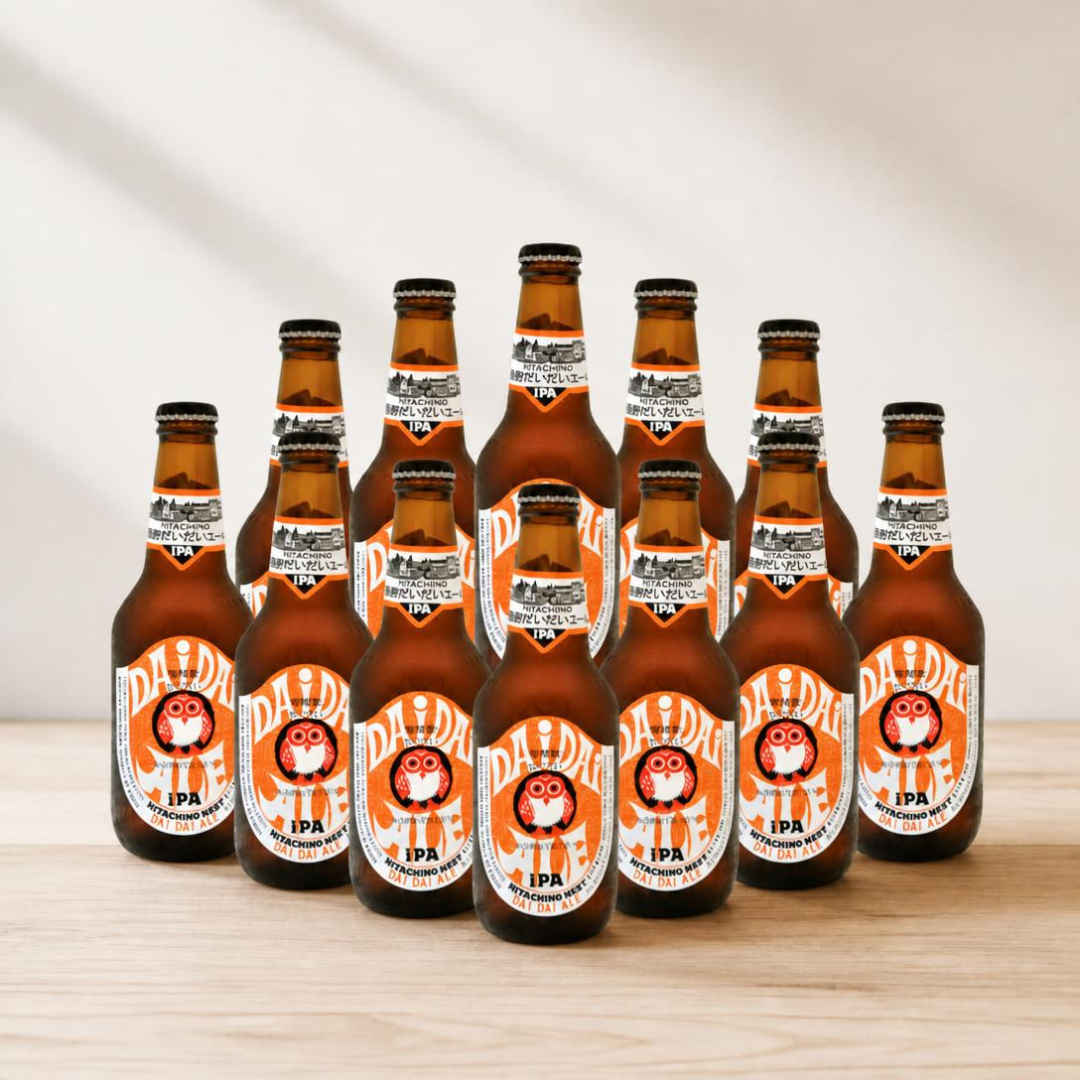 Hitachino Dai Dai Japanese Ale Bottles 330ml Bottles (Multipack) - 6% ABV