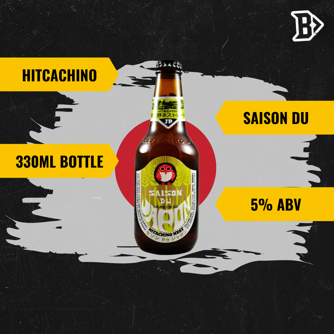 Hitachino Nest Saison Du Japon Japanese Beer 330ml Bottles - 5.0% ABV (12 Pack) - BEERHUNTER