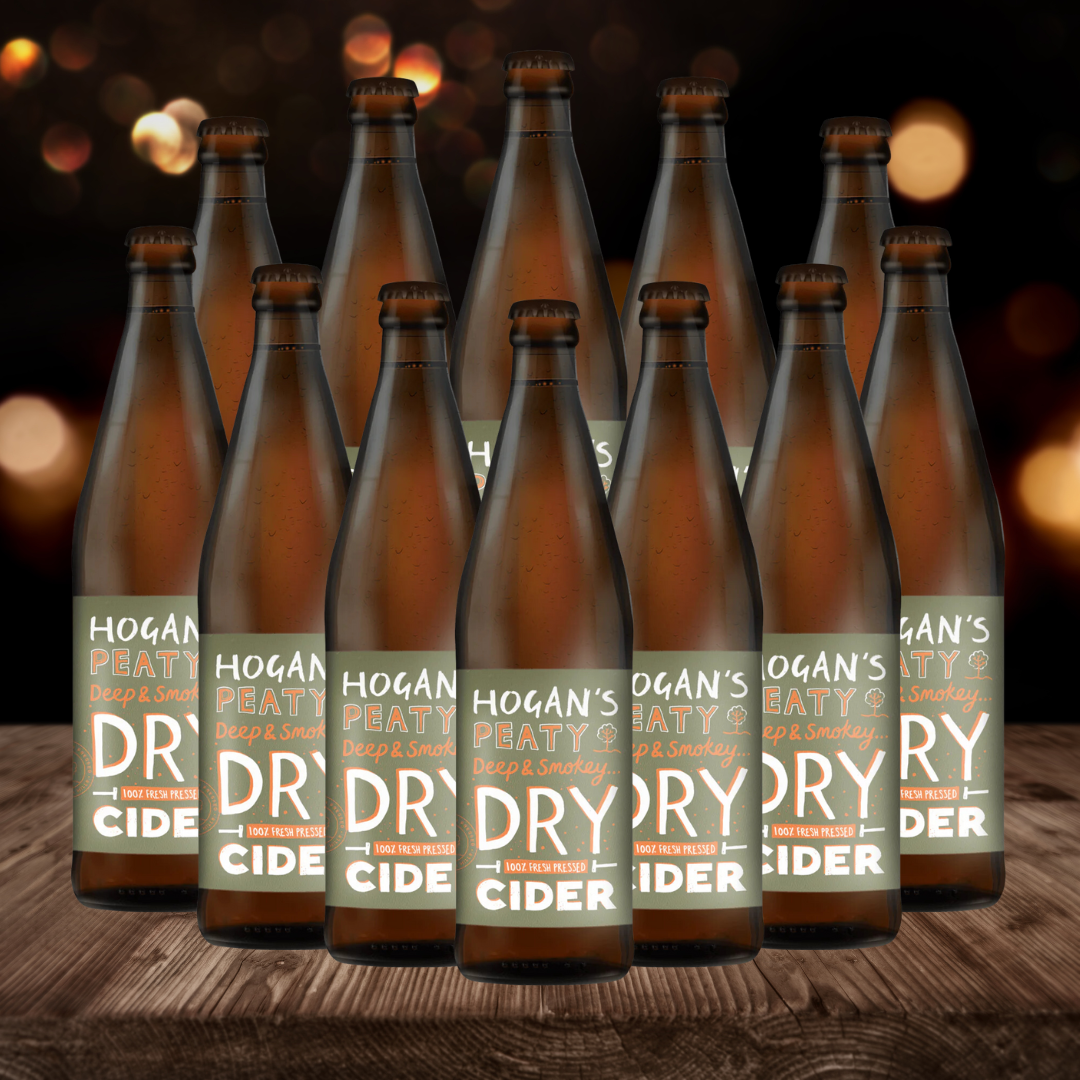 Hogan&#39;s British Dry Cider 500ml Bottles - 5.8% ABV - BEERHUNTER