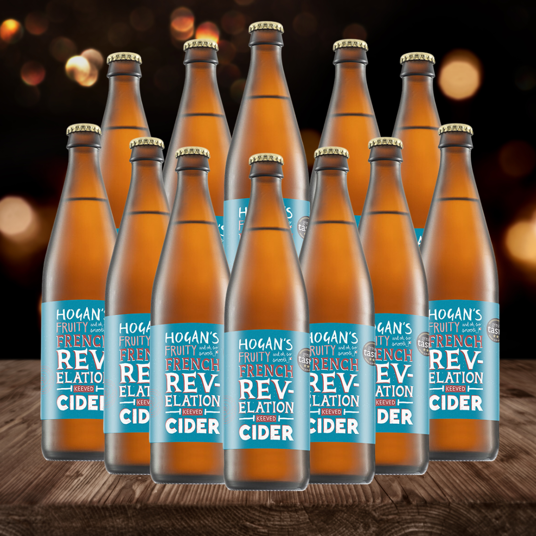 Hogan&#39;s French Revolution Keeved Cider 500ml Bottles - 4.8% ABV - BEERHUNTER