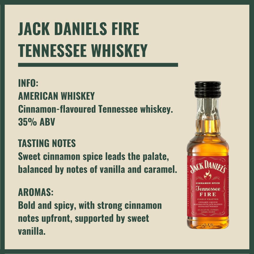 Premium Tiny Bar JD Whisky Miniatures and Mixers Gift Box Set (4 x 5cl)
