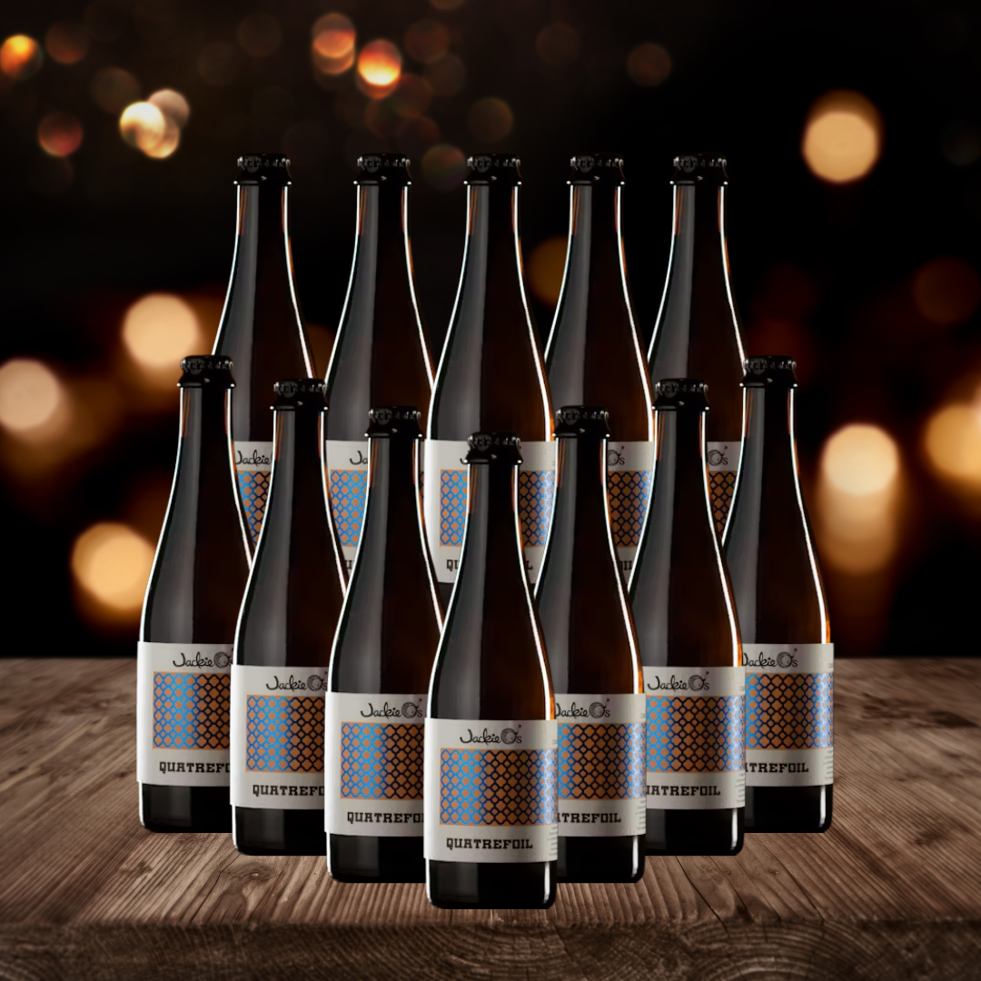 Jackie O's Quatrefoil American Oak Aged Sour 500ml Bottles - 7.00% ABV (12 Pack)