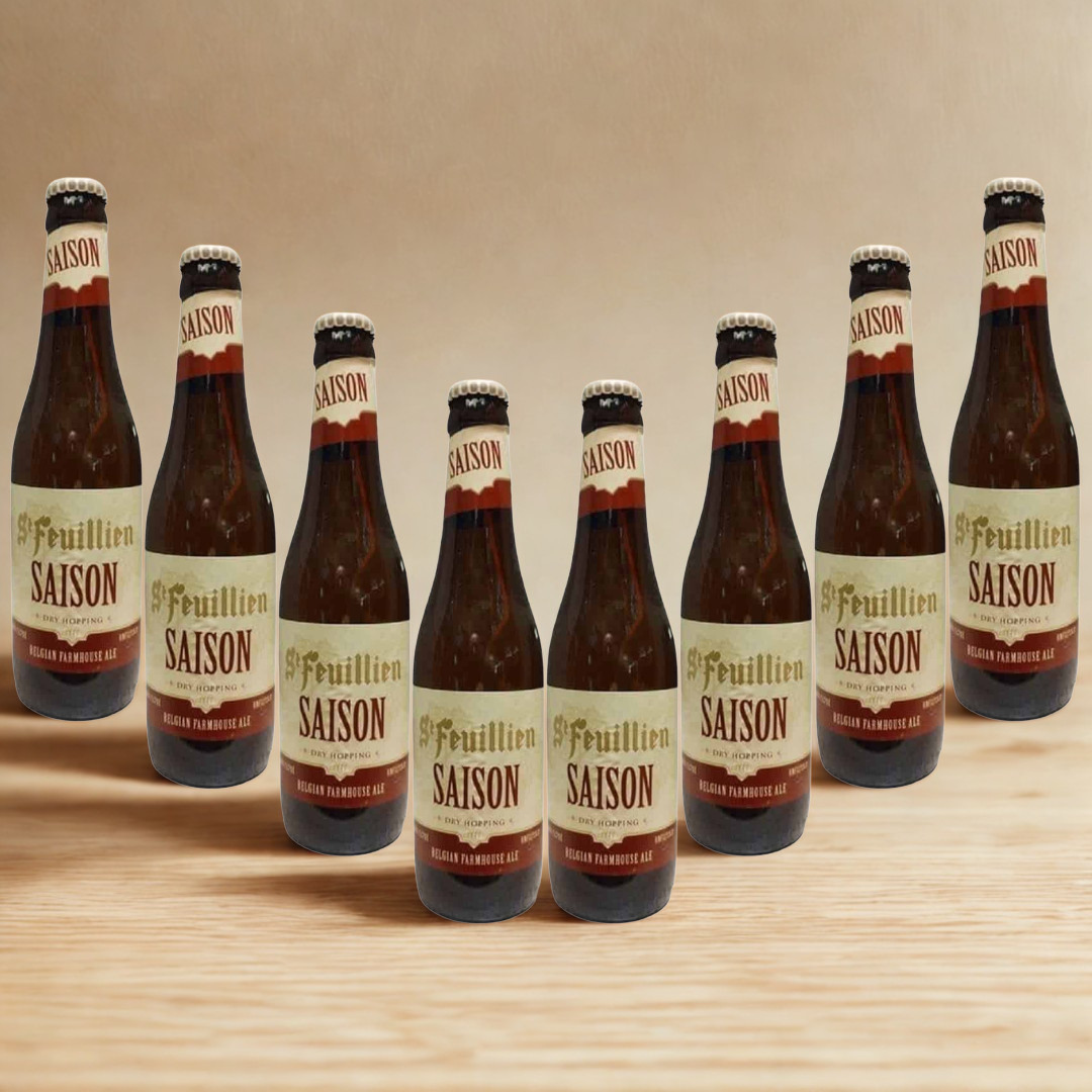 St Feuillien Belgian Saison 330ml Bottles - 6.5% ABV (Multipack)