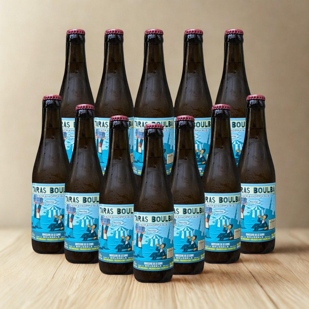 De La Senne Belgian Taras Boulba Hoppy Belgian Pale 330ml Bottles - 4.5% ABV (12 Pack)