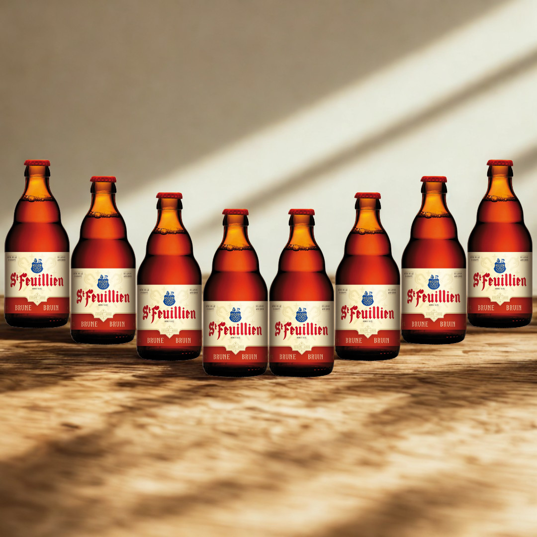 St Feuillien Belgian Brune 330ml Bottles - 8.5% ABV (Multipack)