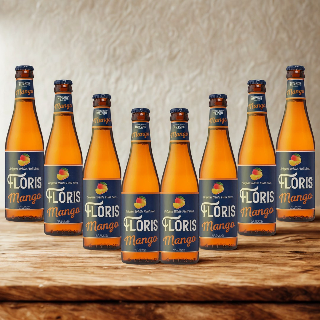Floris Mango Belgian Fruit Beer 330ml Bottles - 3.6% ABV - (Multipack)