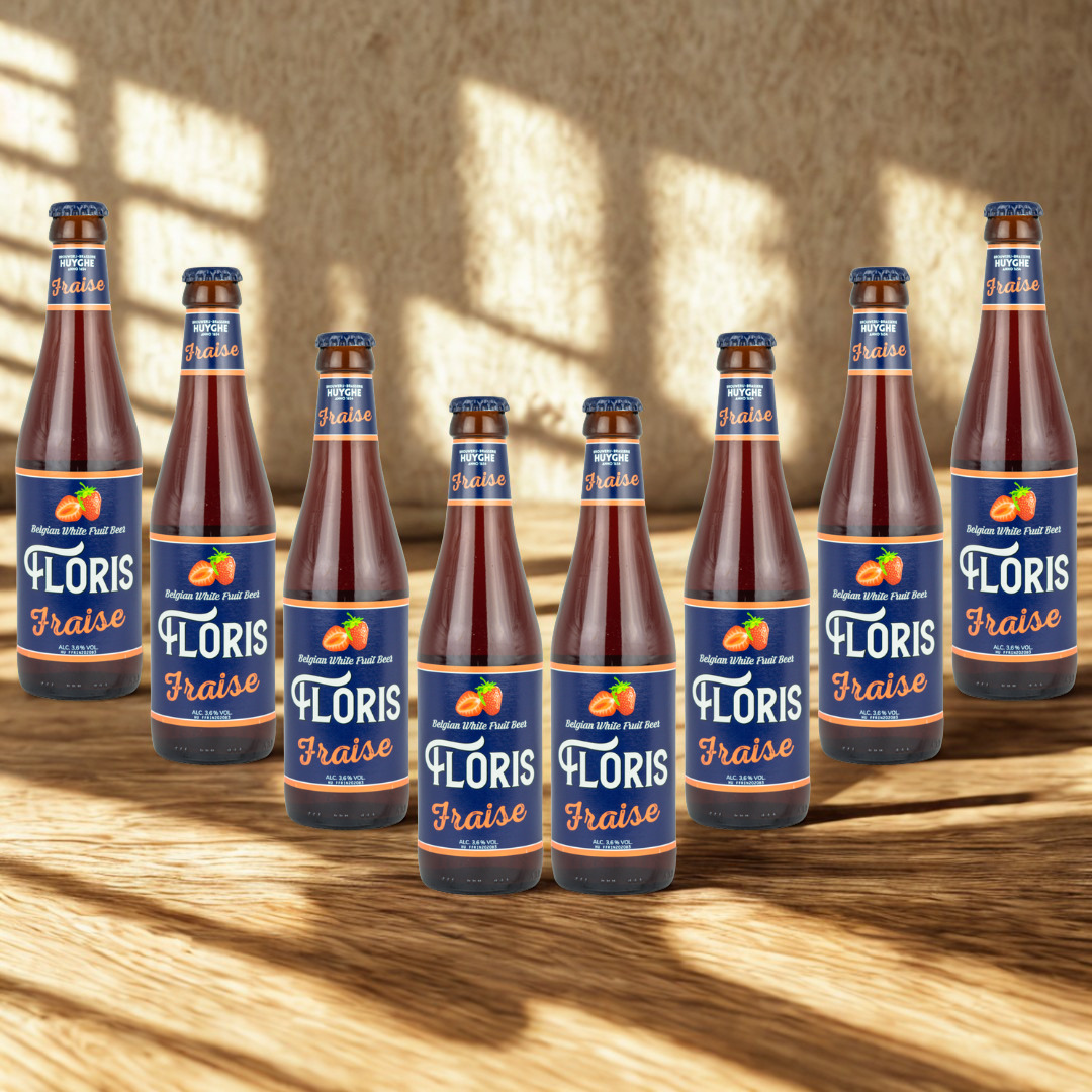 Floris Fraise Belgian Fruit Witbier 330ml Bottles - 3.60% ABV (12 Pack) - BBD 17/04/26