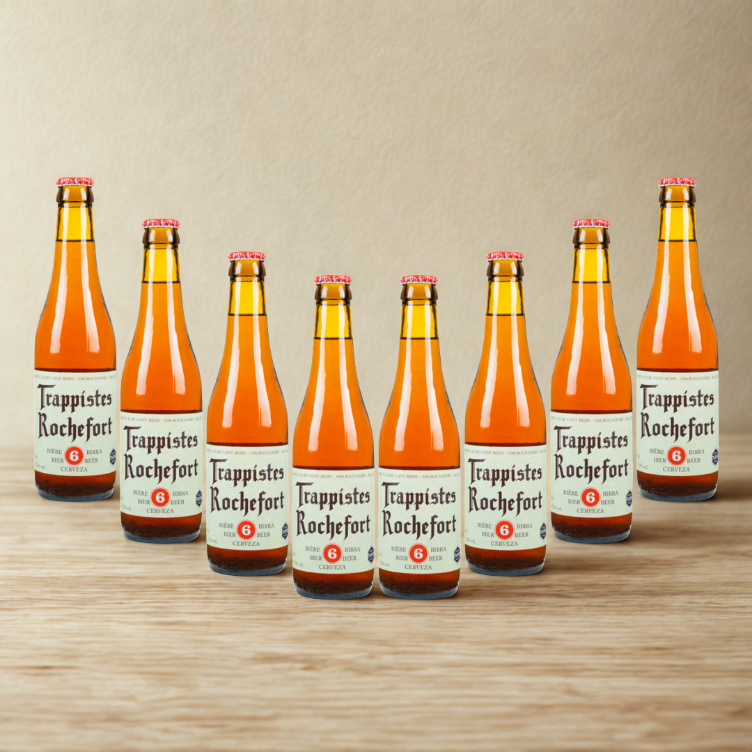 Trappistes Rochefort 6 Belgian Trappist Beer 330ml Bottles - 7.5% ABV (Multipack)