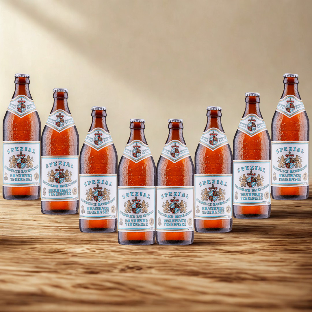 Tegernseer Spezial German Lager 500ml Bottles – 5.6% ABV (12 Pack)