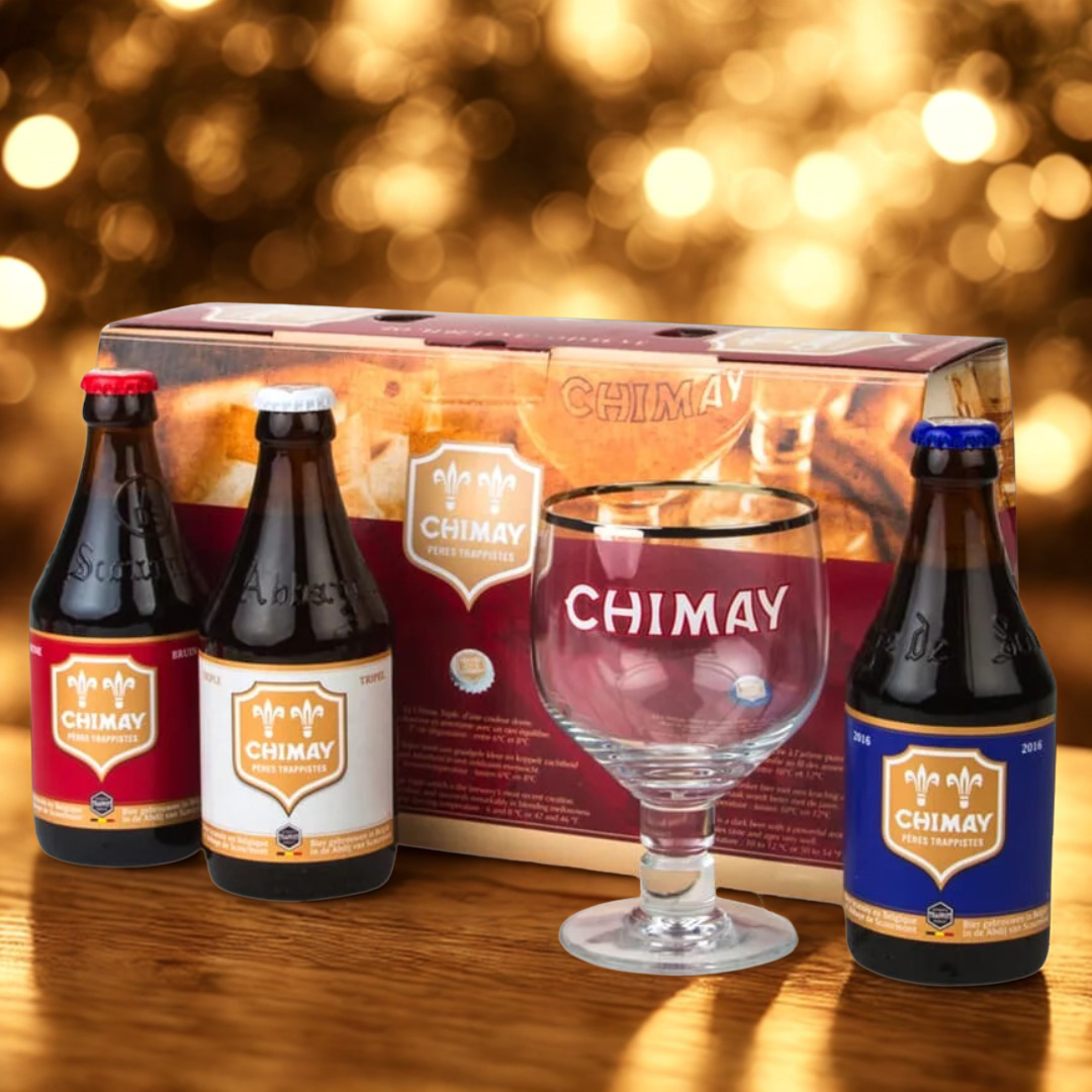 Chimay Belgian Trappist Gift Set (3 Pack)