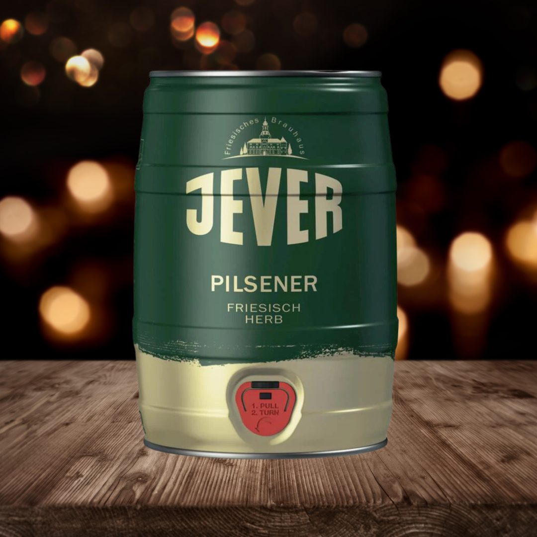 Jever Pilsener 5ltr 4.9% ABV Mini Keg - BEERHUNTER