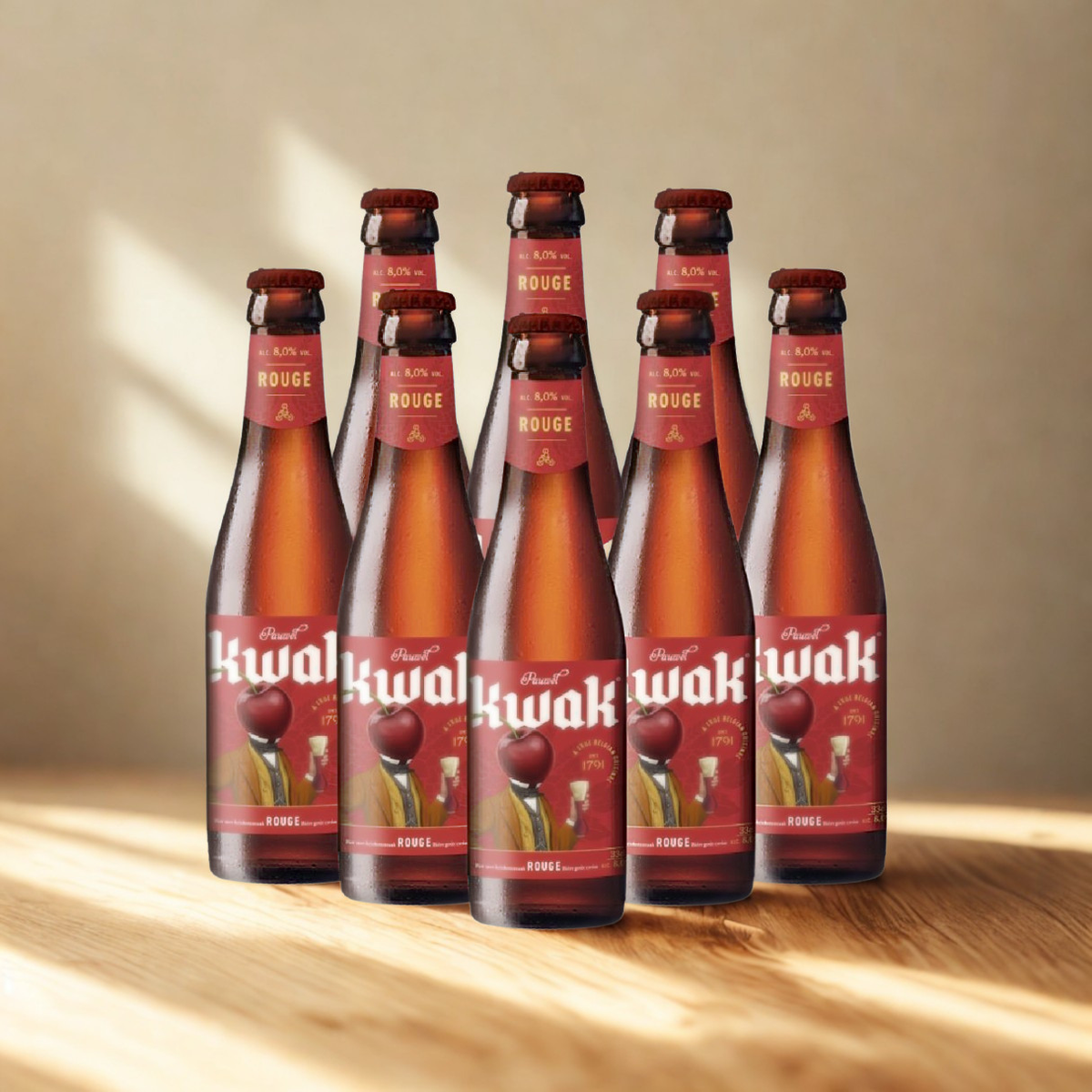 Pauwel Kwak Belgian Beer 330ml Bottles – (8 Pack)