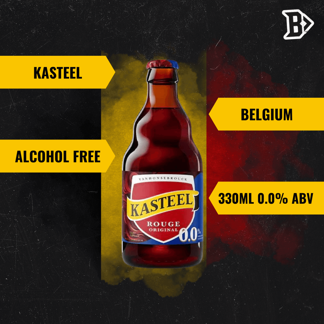 Fruits Rouges 330ml Kasteel Rouge Belgian Cherry Alcohol Free Fruit Beer 330ml Bottles – 0. ...