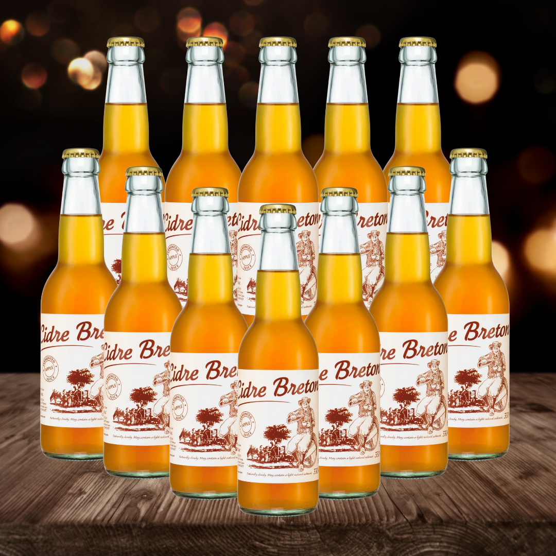 Kerisac Cidre Breton British Cider 330ml Bottles - 5.0% ABV (12 Pack)