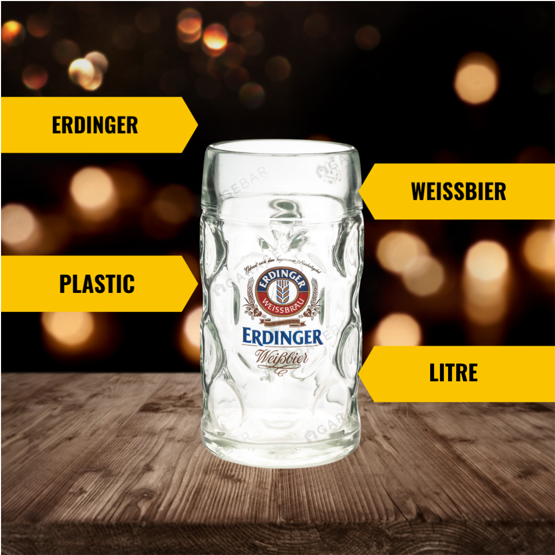 Erdinger Plastic 1L Stein