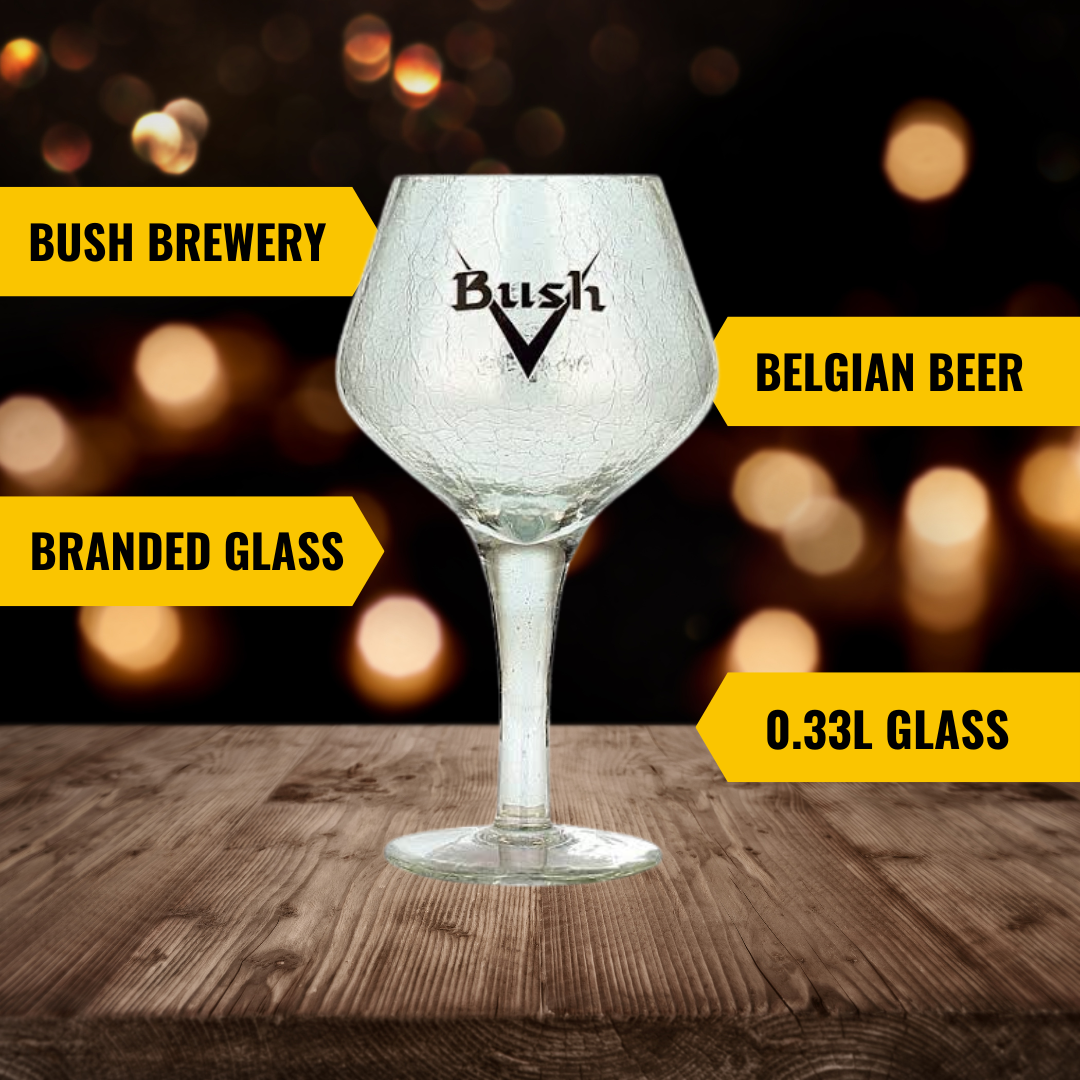 Bush Brewery 330ml Chalice Glass