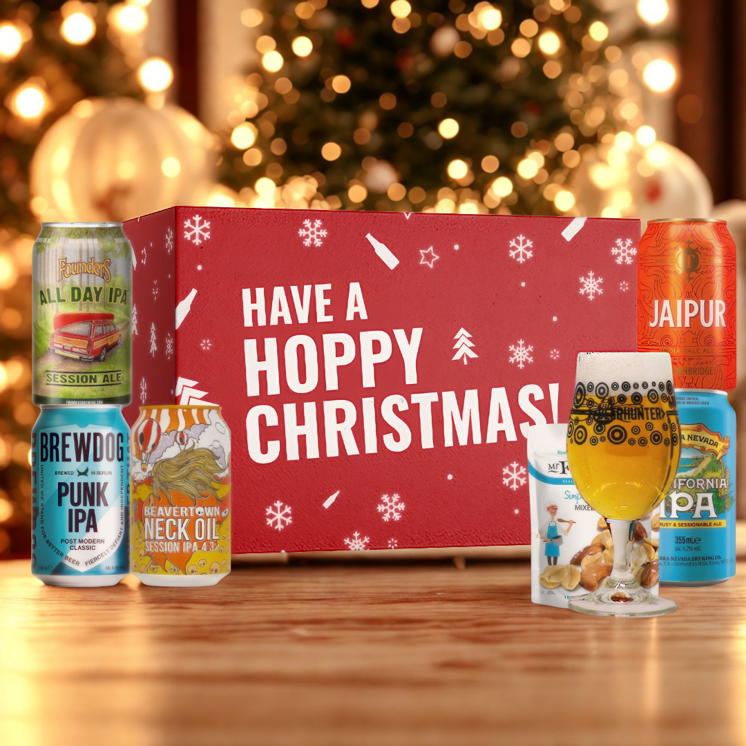 Hoppy Christmas Craft Beer IPA Mixed Beer Selection – 5 Pack