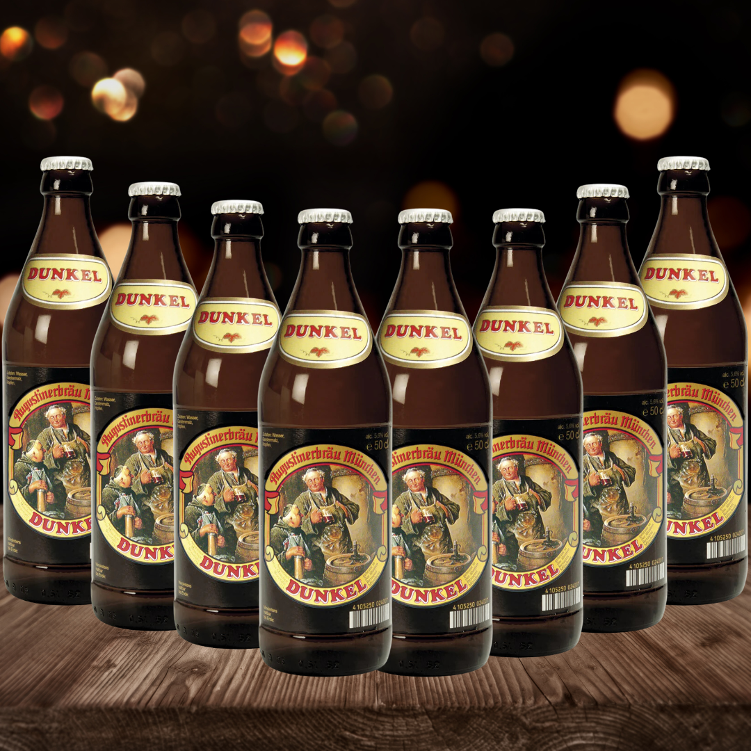 Augustiner German Dunkel 500ml Bottles - 5.6% ABV (Multipack)