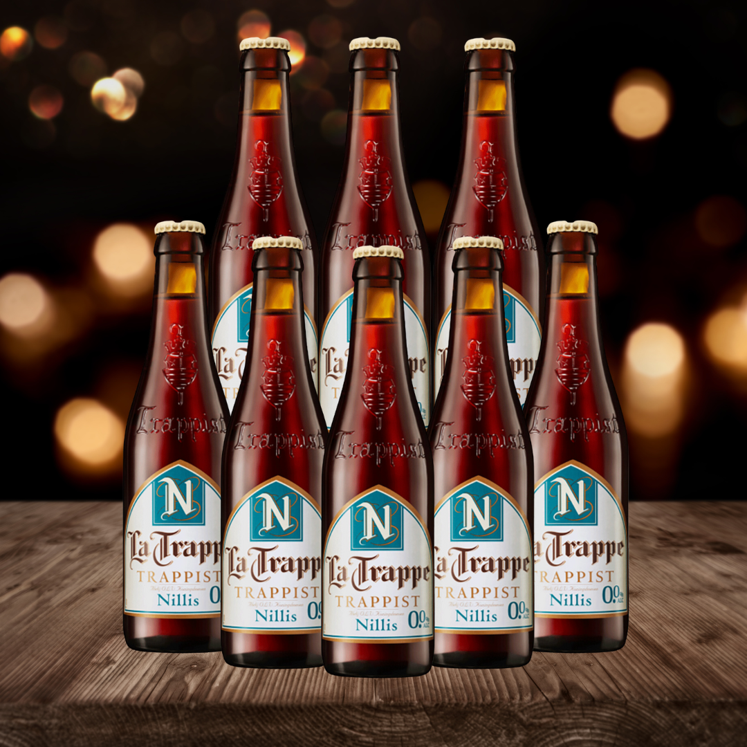 La Trappe Nillis Alcohol Free Trappist Beer - 0.0% ABV (8 Pack)