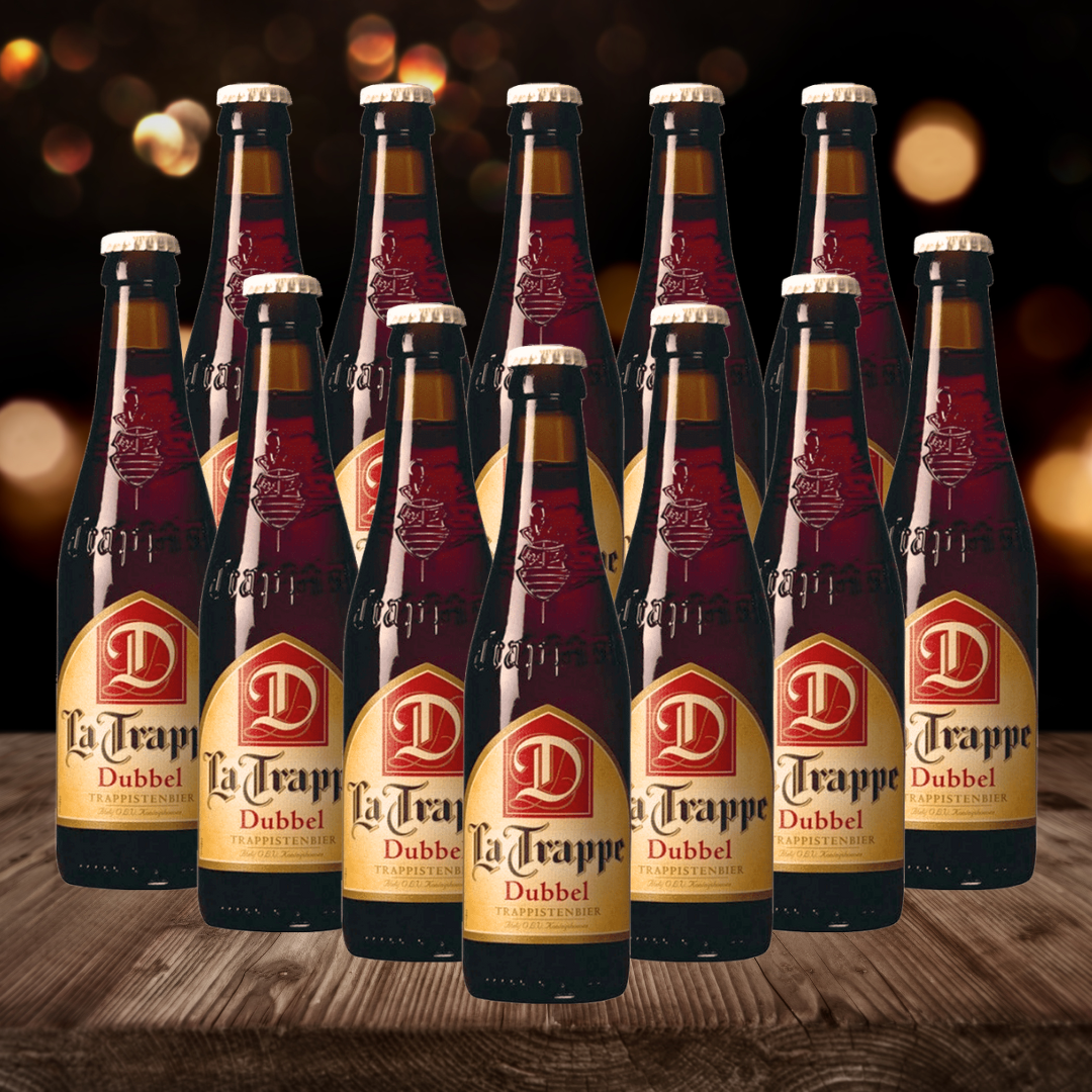 La Trappe Trappist Dutch Dubbel Beer - 7.0% ABV (12 Pack) - BEERHUNTER