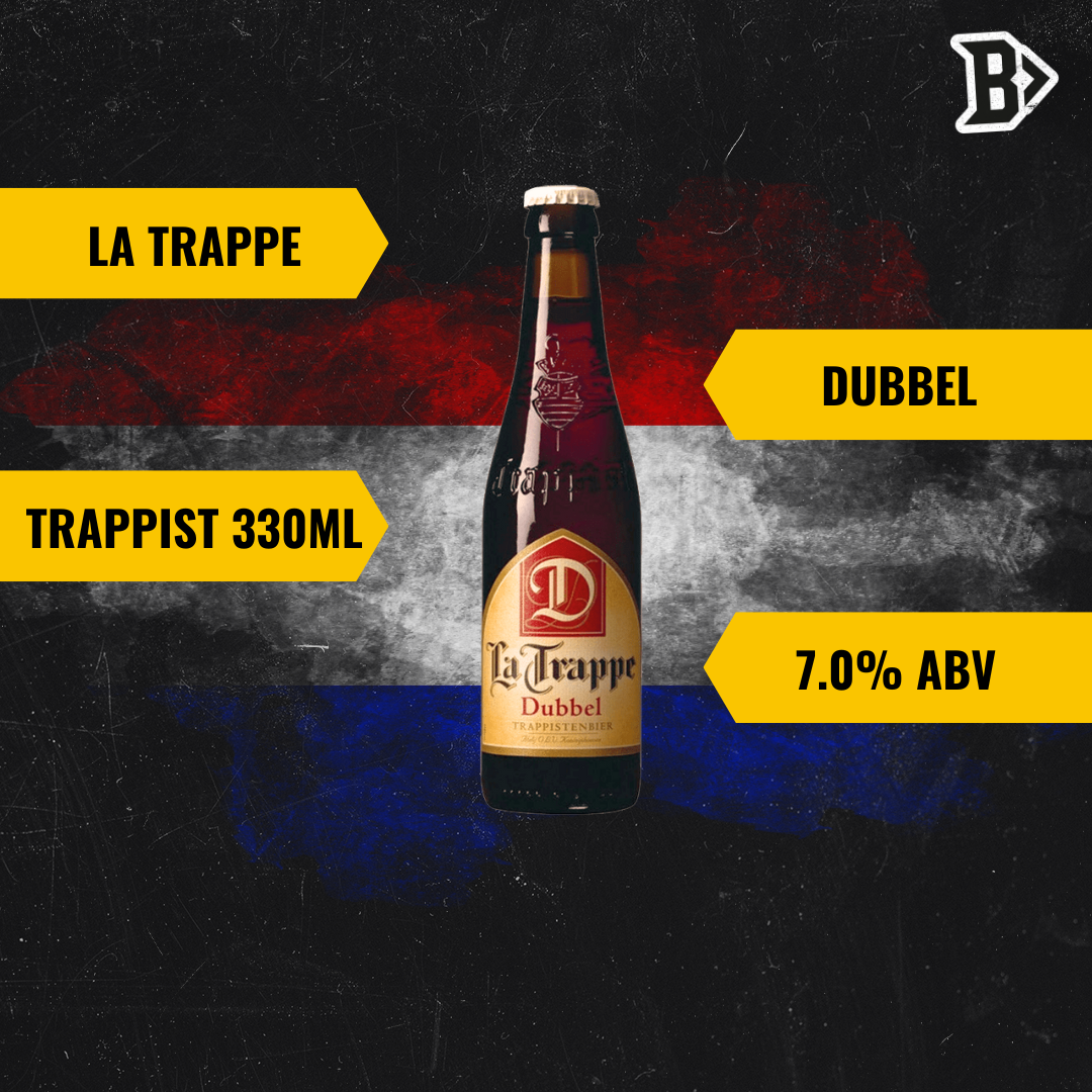 La Trappe Trappist Dutch Dubbel Beer - 7.0% ABV (12 Pack) - BEERHUNTER