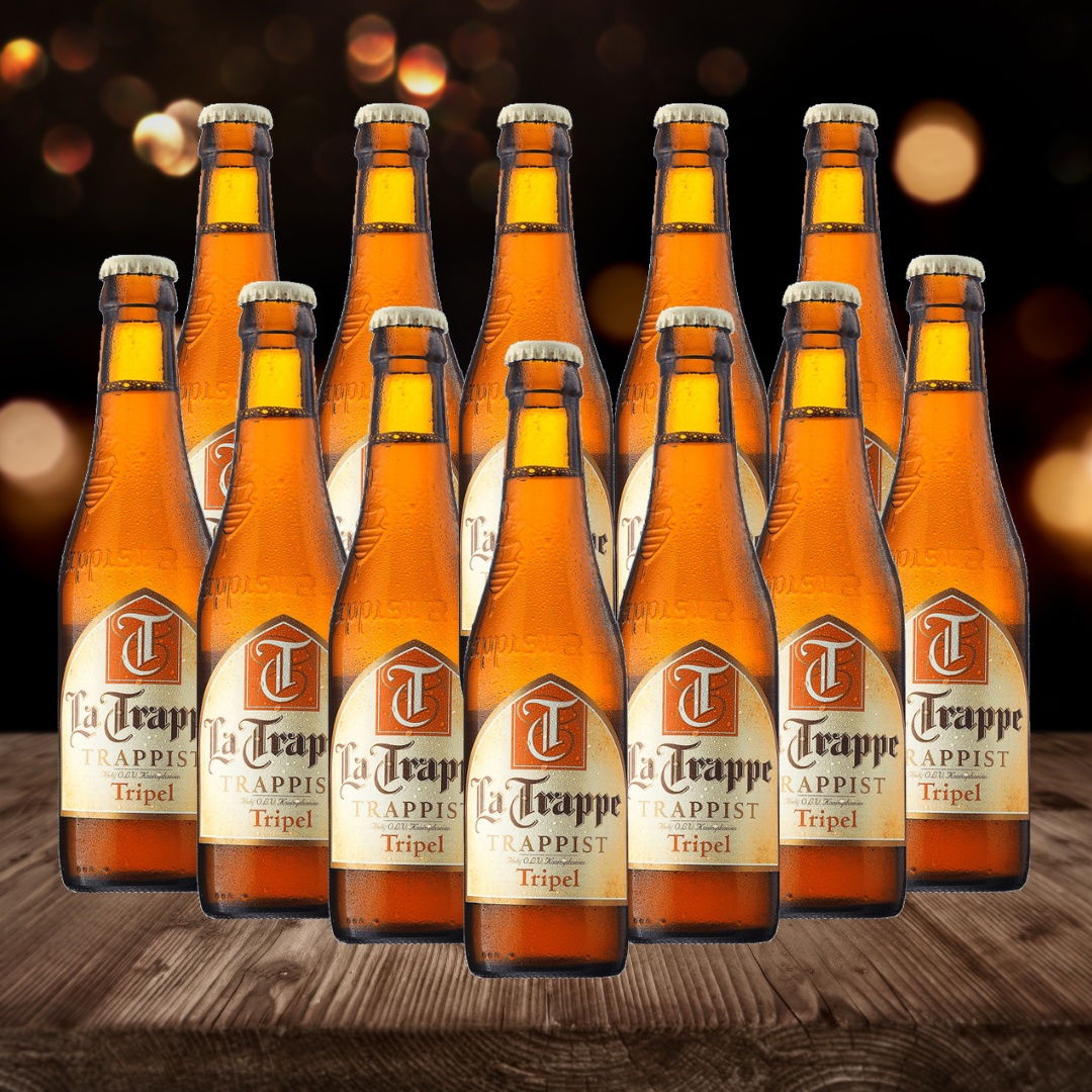 La Trappe Trappist Dutch Tripel Beer - 8.0% ABV (12 Pack) - BEERHUNTER