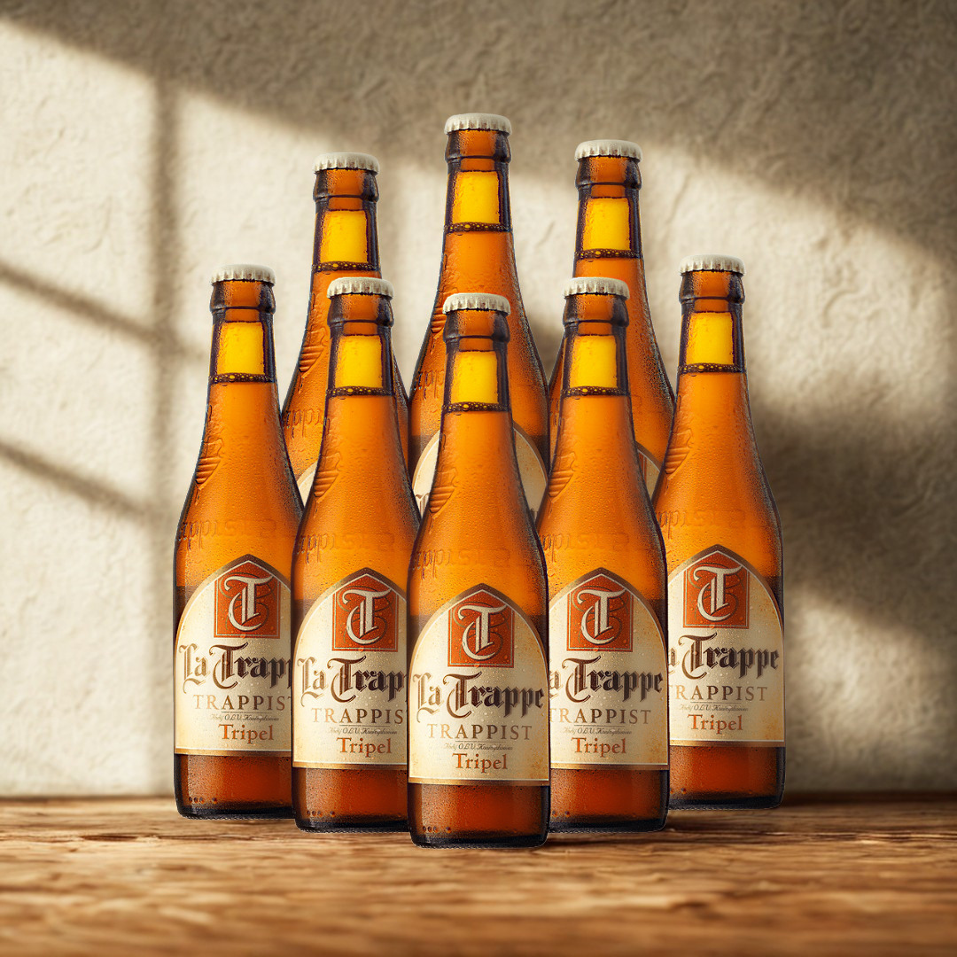 La Trappe Trappist Dutch Tripel Beer - 8.0% ABV (Multipack)