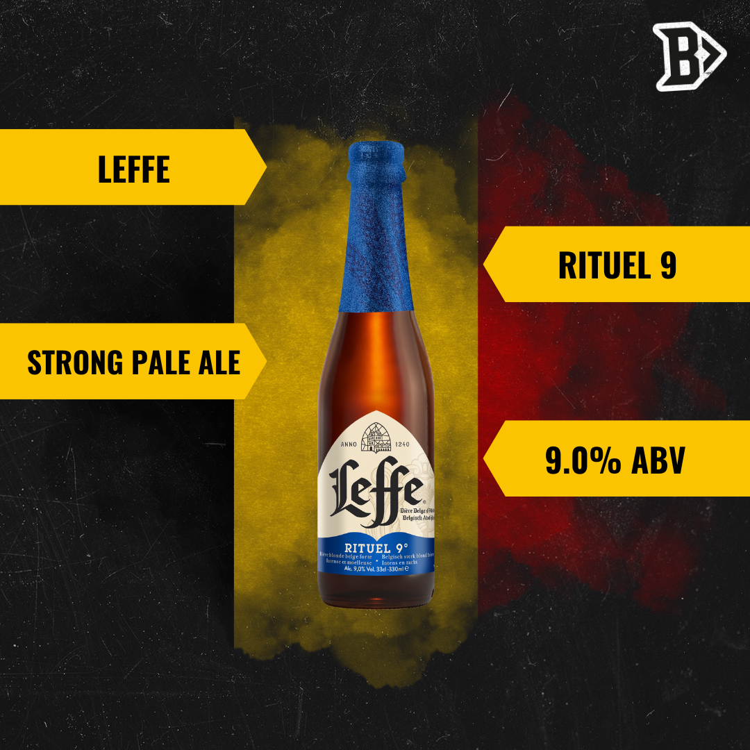 Leffe Belgian Rituel 9 Strong Pale Beer 330ml Bottles - 9.0% ABV (12 Pack) - BEERHUNTER