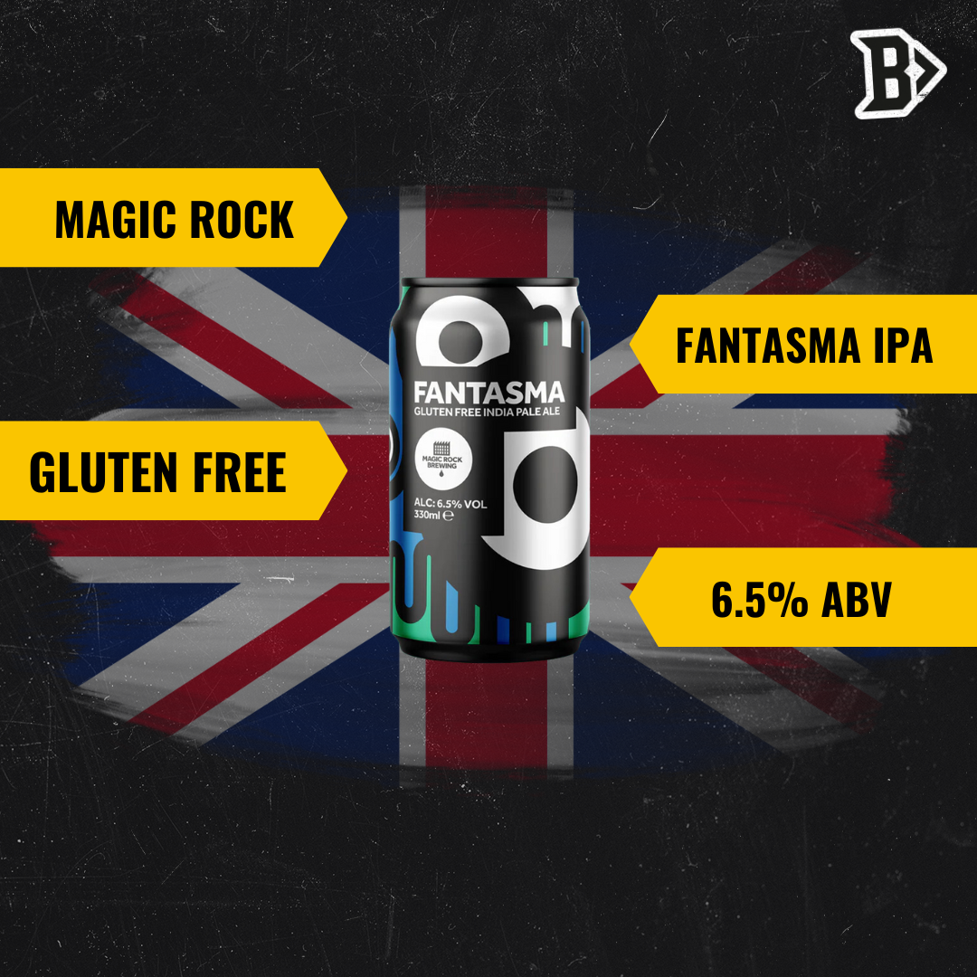 Magic Rock Fantasma Gluten Free IPA 6.5% ABV - 330ml Cans (12 Packs) - BEERHUNTER