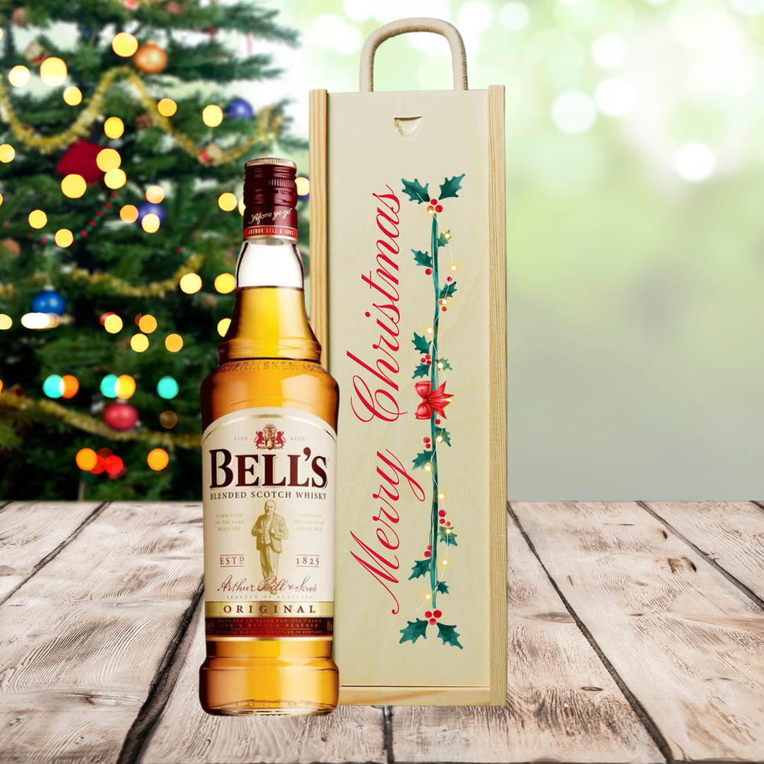 Merry Christmas Bells Blended Scotch Whisky Gift Set - (70cl)