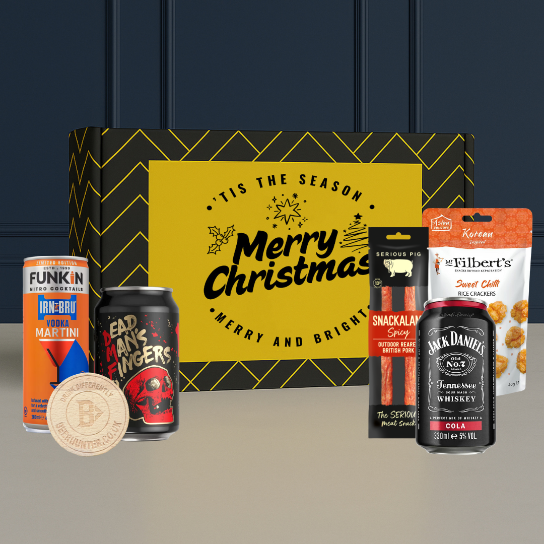 Party Box Gifts For Him Gift Differently Set (Dead Mans Fingers Rum & JD)