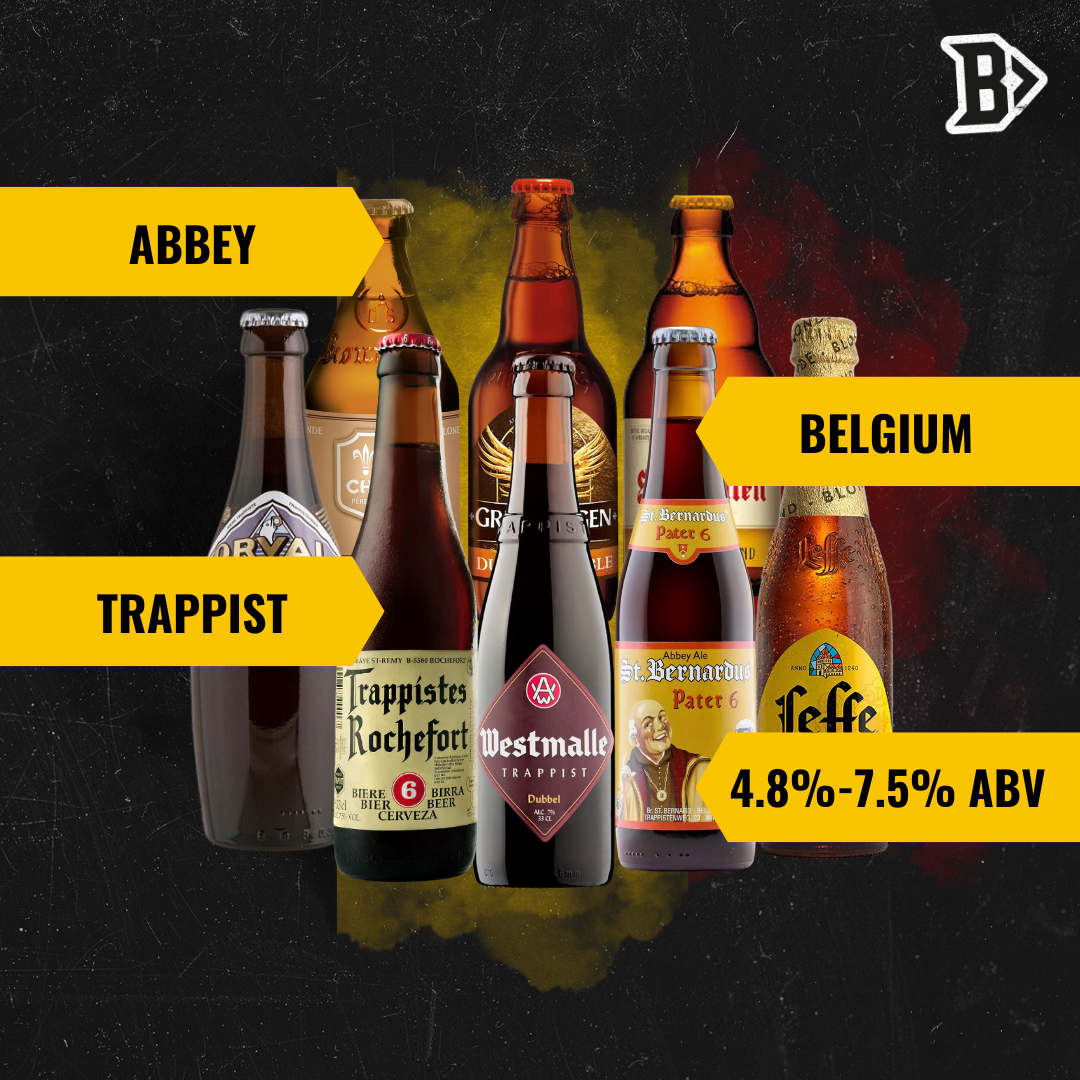 Trappist & Abbey Ales Mixed Beer Case (8 Pack)