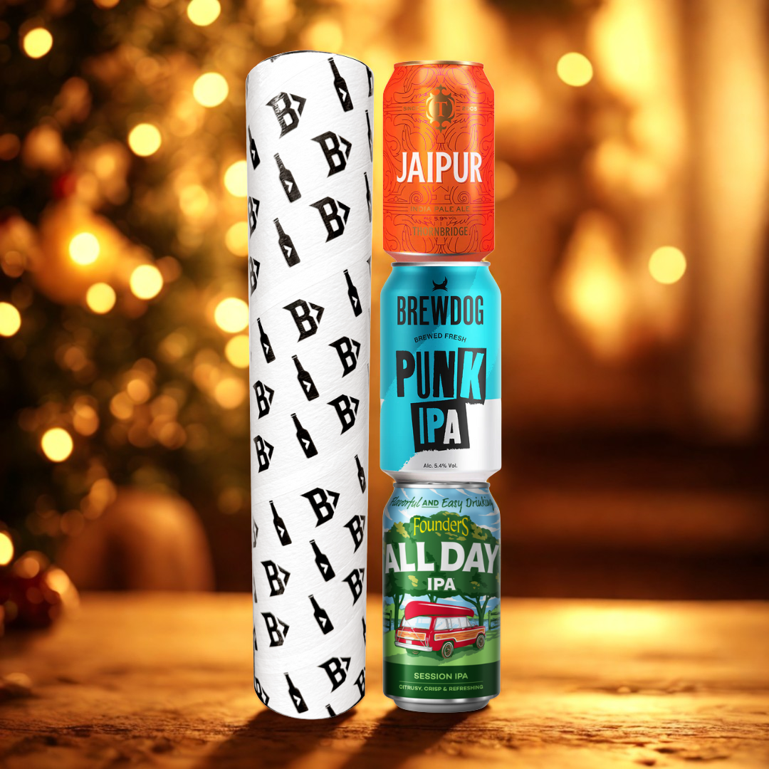 Mixed IPA Beer Tube Gift Set (3 Pack) - Thornbridge, Brewdog &amp; Founders