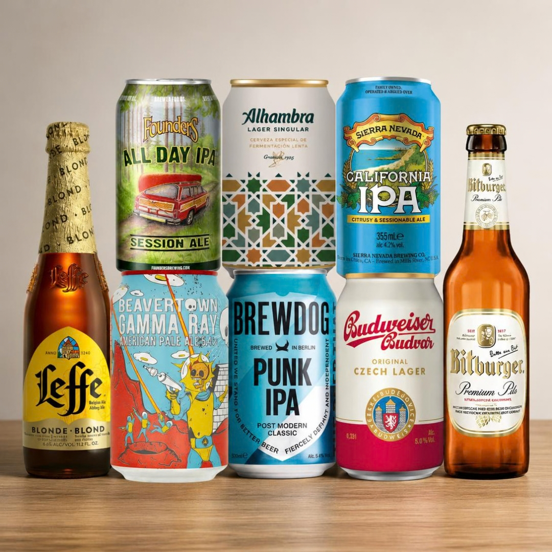 World Craft Beer Breweries 330ml Mixed Beer Selection (8 Pack)