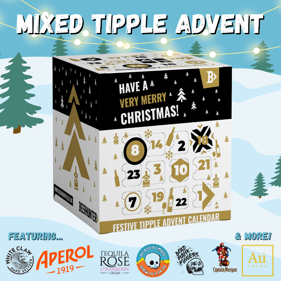 The Mixed Tipple Advent Calendar 2026 – Wine, Craft Beer, Spirits &amp; Cocktails Christmas Countdown (24 Pack)