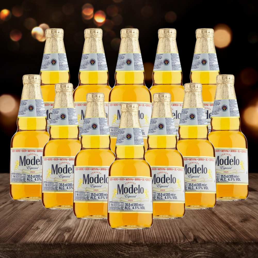 Buy Modelo Especial Mexican Lager 355ml Bottles Online UK – 4.5% ABV ...