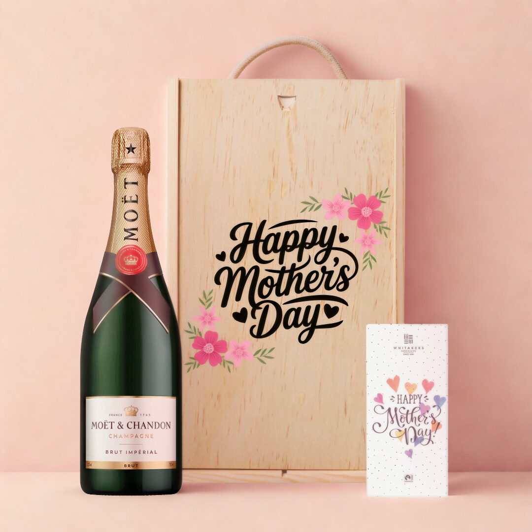 Moët & Chandon Champagne Mothers Day Gift Box with Chocolate