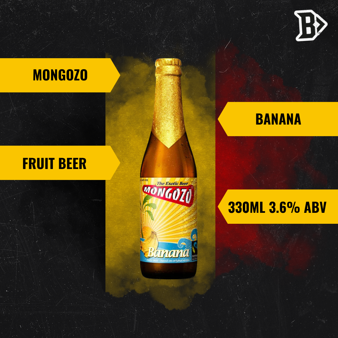 Mongozo Banana Beer 330ml Bottles - 3.6% ABV (12 Pack) - BEERHUNTER